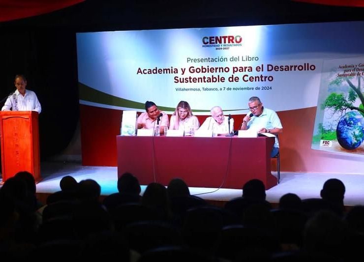 libro “Academia y Gobierno para el Desarrollo Sustentable de Centro”