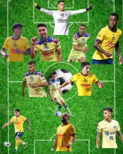 Esta sería la alineación del América, para el partido de esta noche ante Toluca.