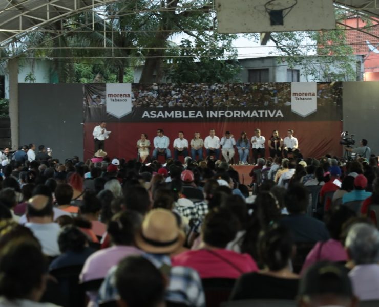 Reafirman compromiso con la 4T en Centro