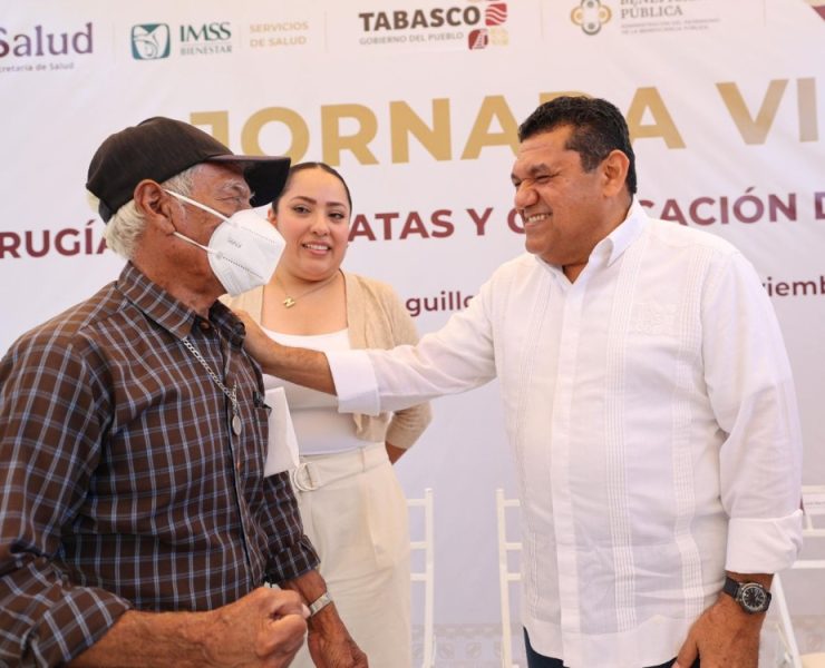 Realizan Jornada de Cirugías de Cataratas en Huimanguillo