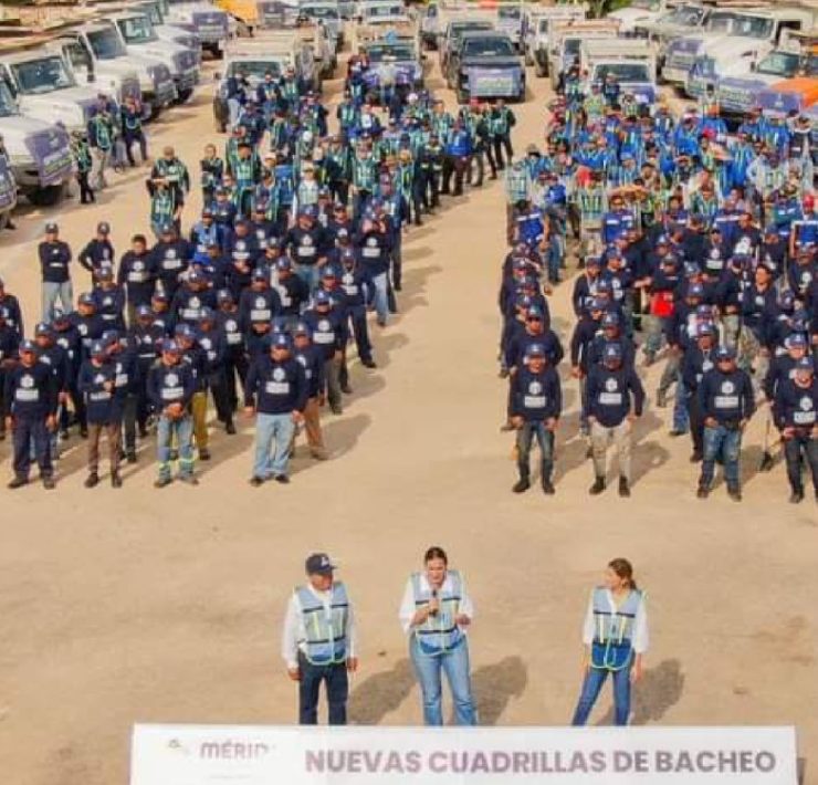 Refuerzan las brigadas de bacheo en Mérida con el plan “Cero Baches”