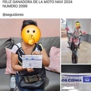 Tabasqueña gana moto sin saber cómo participó en sorteo de Auto Hotel