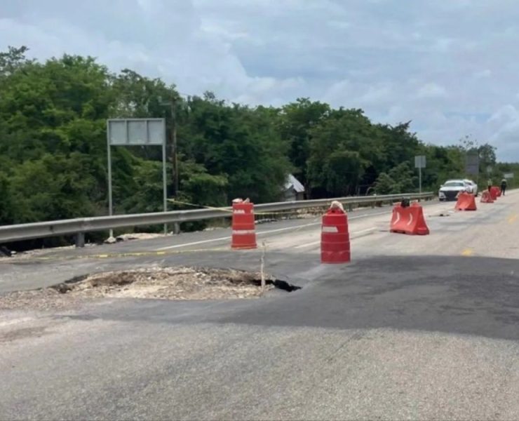 Reanuda SICT obras de conservación en carreteras de Q. Roo