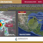 Gobierno de Veracruz instala Comité Estatal de Protección Civil ante avance del huracán Rafael