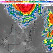 Probabilidad de lluvias sobre la Península por Huracán Rafael