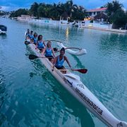 Atletas quintanarroenses representan a México en el Panamericano de Canoa Outrigger en Brasil