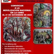 Maestros se movilizan por la democratización del SNTE y defensa de derechos laborales