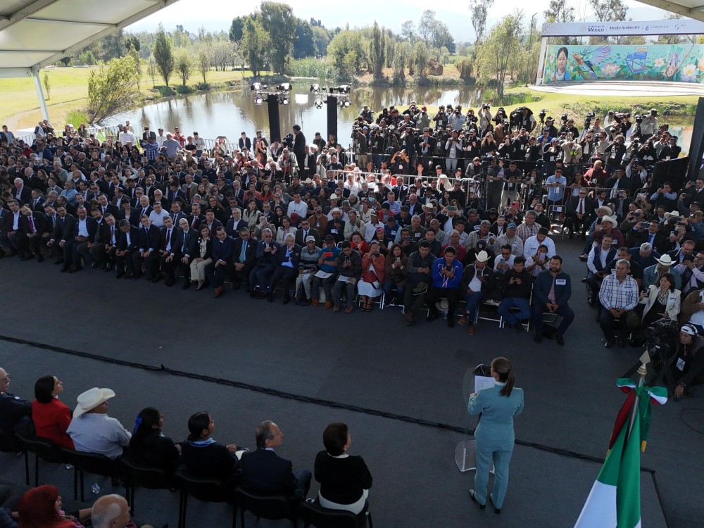 Sheinbaum firma Acuerdo Nacional por el Derecho Humano al Agua: una estrategia para el futuro hídrico de México