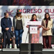 Clara Brugada lanza “Ingreso Ciudadano Universal” y refuerza derechos sociales en la CDMX