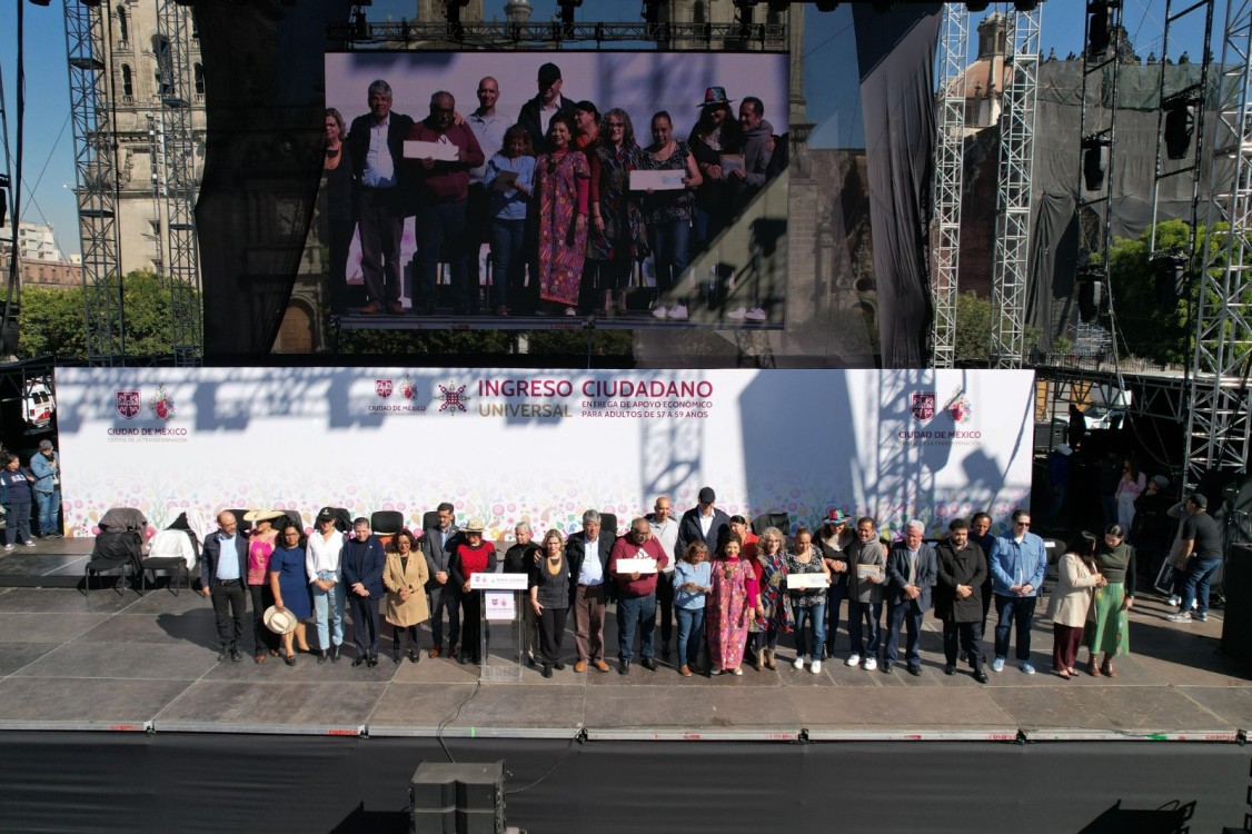 Clara Brugada lanza “Ingreso Ciudadano Universal” y refuerza derechos sociales en la CDMX