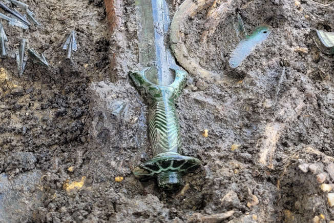 Hallazgo arqueológico en Nördlingen, Alemania