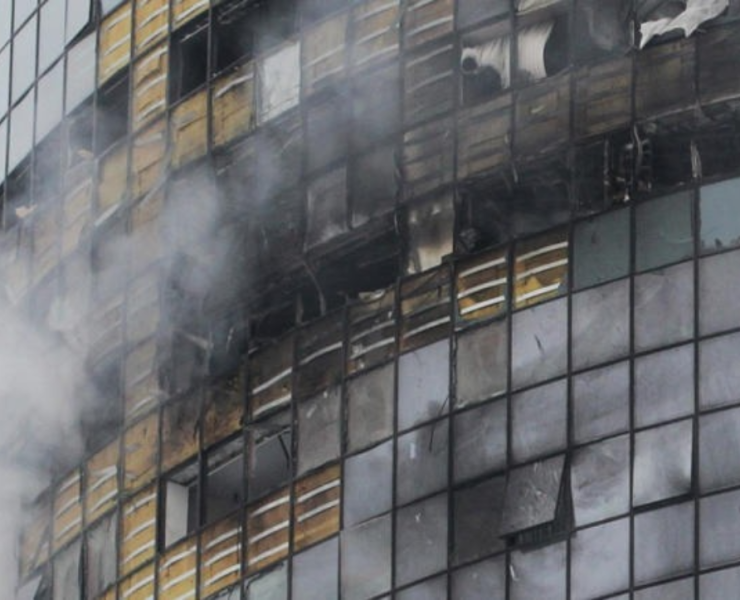 Rusia sufre ataques de Ucrania en edificios habitacionales