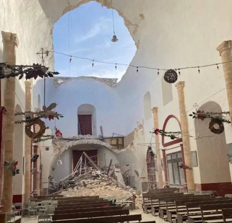¡Iglesia de Yucatán se desploma! Impactante accidente en Calkiní