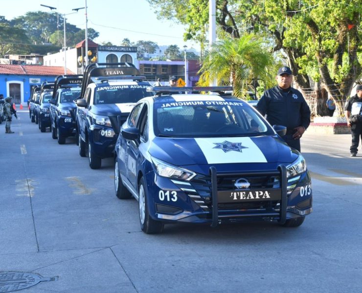 En Teapa Refuerzan Seguridad