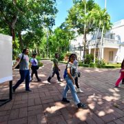 Familias Disfrutan Domingo Cultural en la Quinta Grijalva