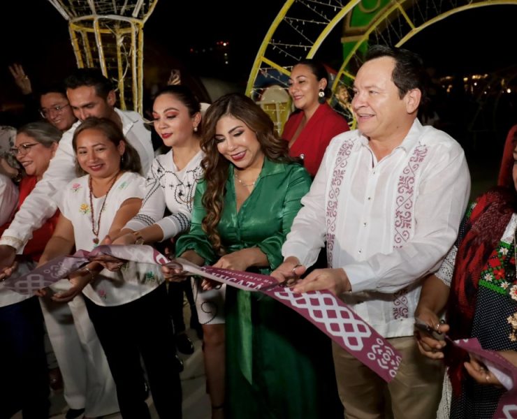 !Magia y alegría! Gobernador Joaquín Díaz Mena inaugura la Villa Navideña