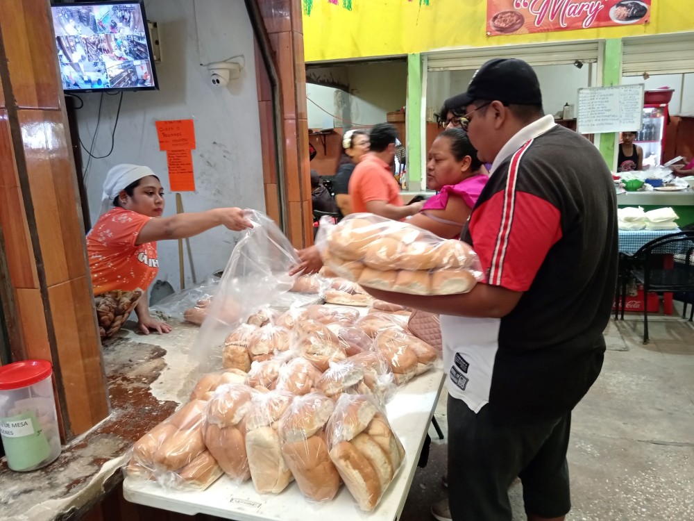 Panaderías de Ciudad del Carmen abarrotadas