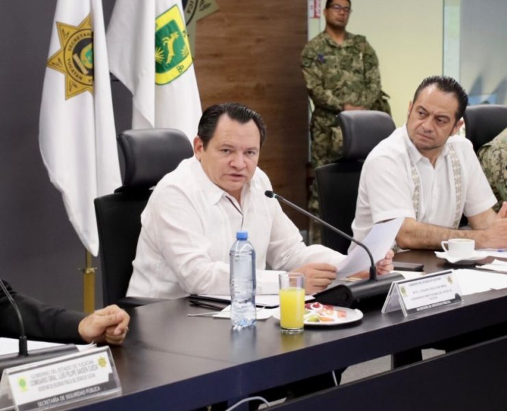 Coordinación interinstitucional primordial para mantener la paz y tranquilidad en Yucatán