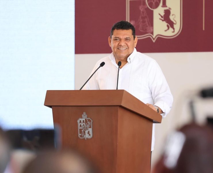 Javier May anunció grandes obras en 2025