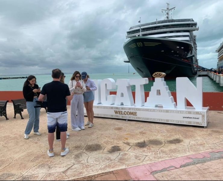 ¡Increíble! Más de 400 mil turistas llegaron en cruceros a Yucatán