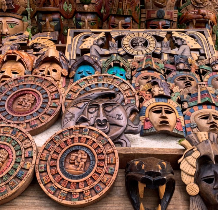 Dónde encontrar artesanías hechas por mayas en Mérida