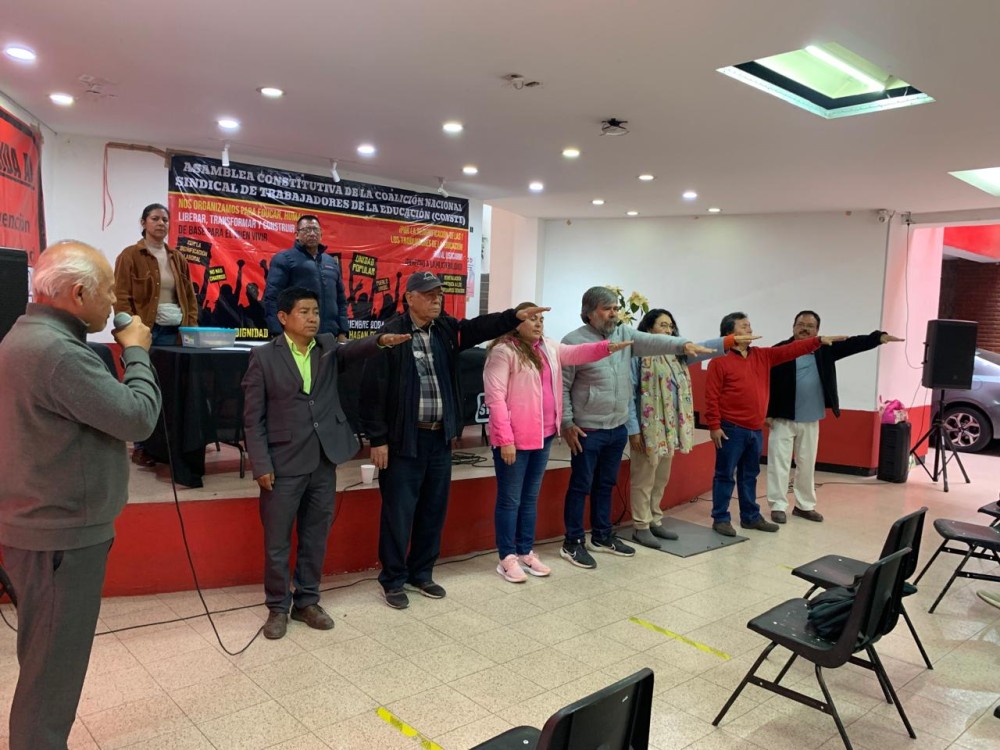 Nace Coalición Nacional Sindical CONSTE