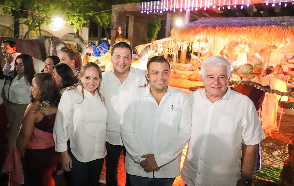 Un pesebre que resalta las tradiciones tabasqueñas