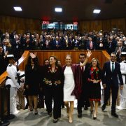 Claudia Sheinbaum destaca histórica toma de protesta de Rocío Nahle como primera gobernadora de Veracruz