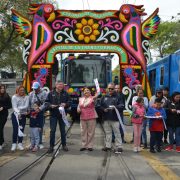 Brugada refuerza la movilidad sustentable con nuevos trenes ligeros en la CDMX