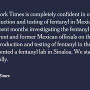 Sheinbaum y The New York Times: controversia por reportaje sobre narcolaboratorios en Sinaloa