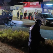 Policías borrachos en Mérida causan caos en accidente