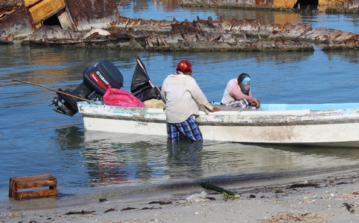 Frentes fríos afecta la actividad pesquera
