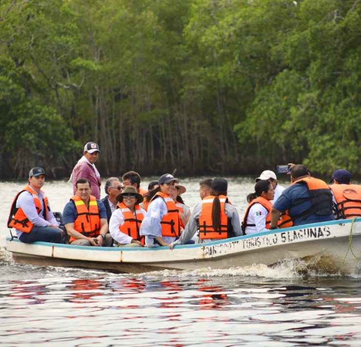 Cinco Lagunas en Comalcalco como Área Natural
