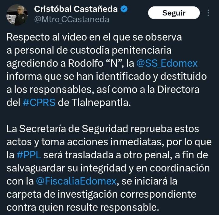 Destituyen a la directora y custodios responsables