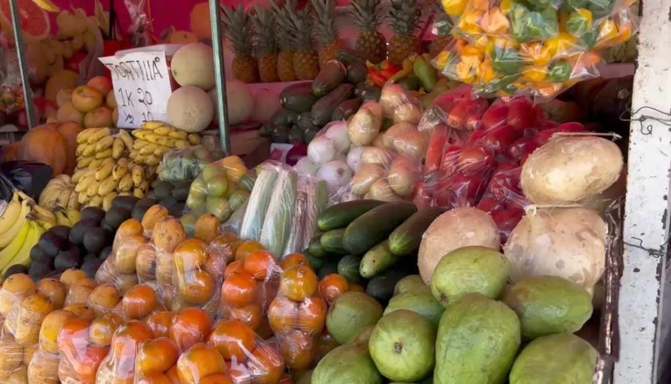 Cae venta de frutas y verduras en un 80 por ciento