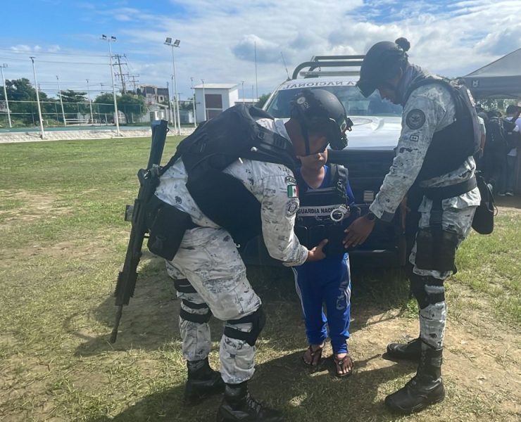 Guardia Nacional lleva a cabo jornadas de proximidad y labor social en Tabasco