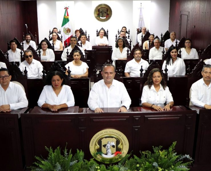 Integran salas del Tribunal Superior de Justicia de Tabasco