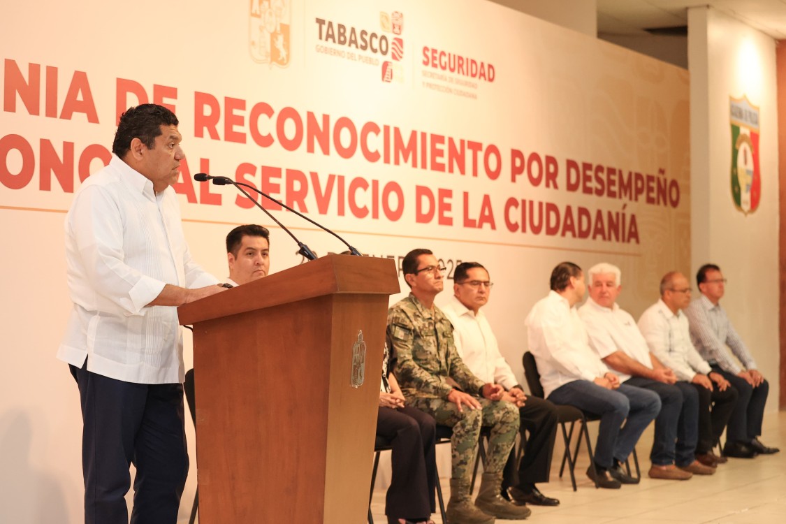 reconocimiento justo a policías