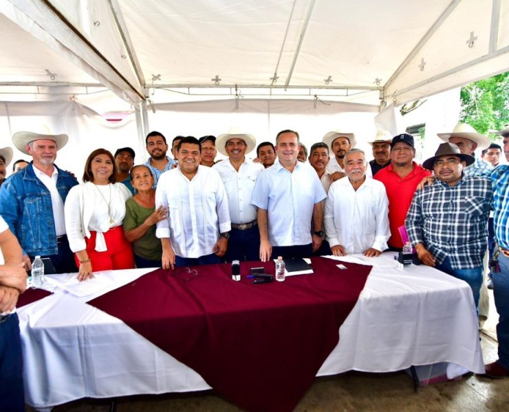 Javier May anuncia Barrido Sanitario en Huimanguillo