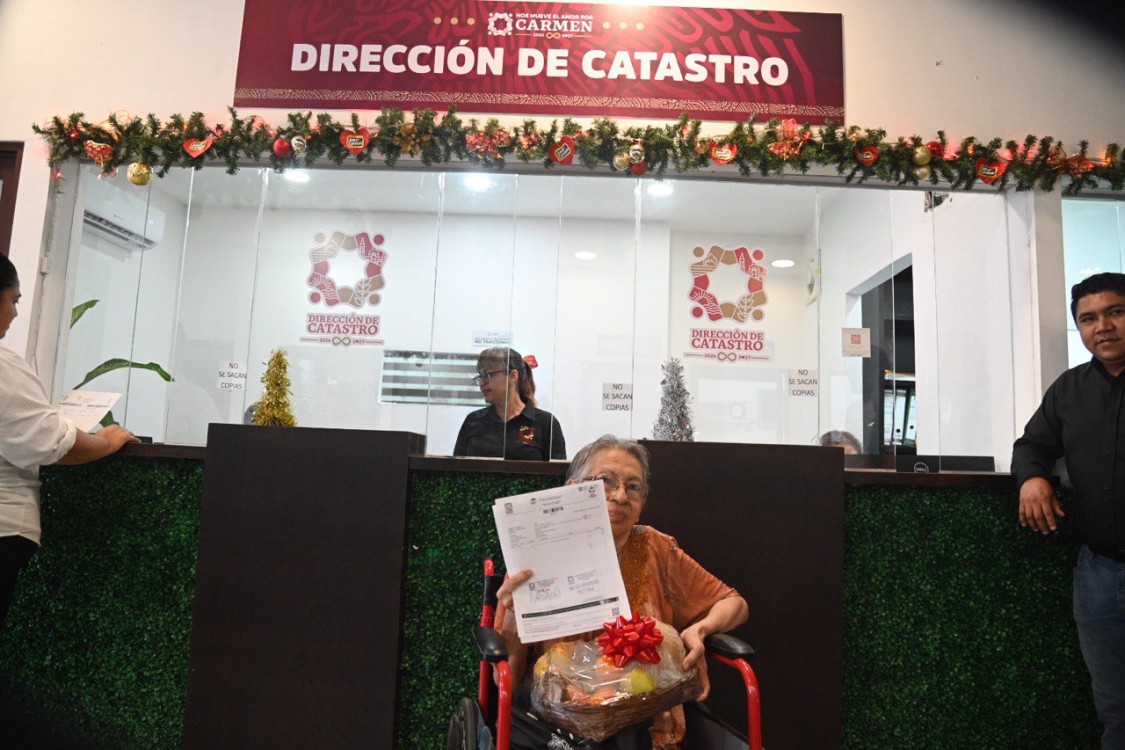 Municipio de Carmen con mayor recaudación predial