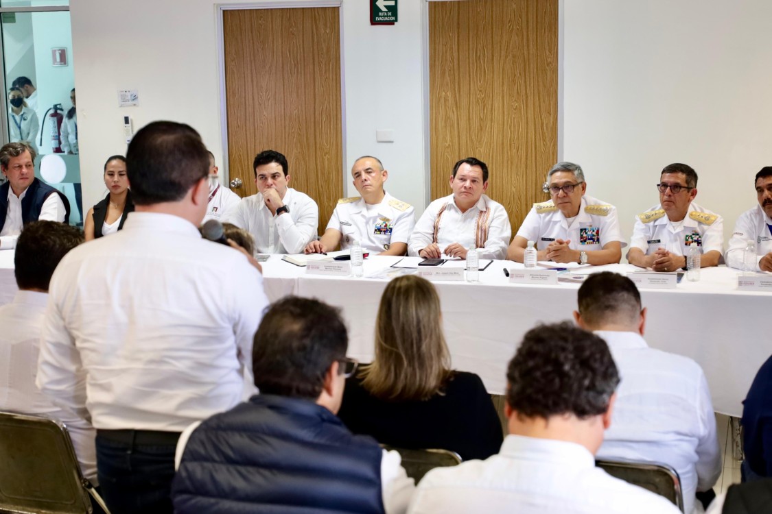 El Gobernador Joaquín Díaz Mena destacó que la modernización y ampliación del Puerto de Progreso forman parte del proyecto Renacimiento Maya