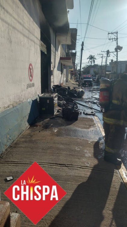 Se incendia bodega en colonia Reforma (2)