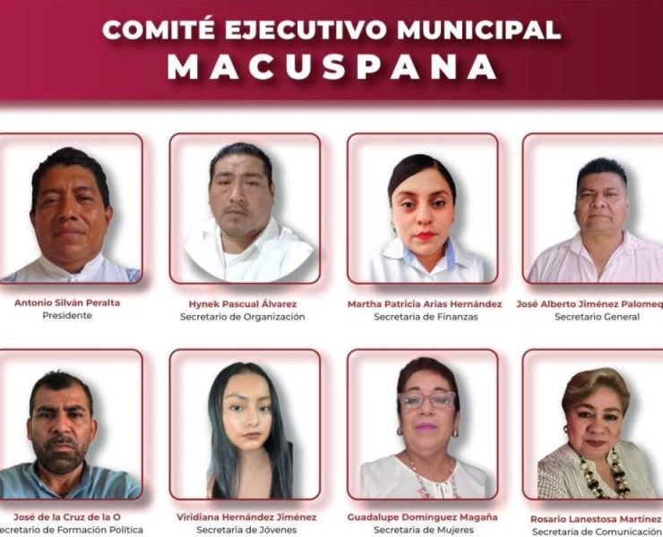 Toma protesta Comité Municipal de Morena en Macuspana