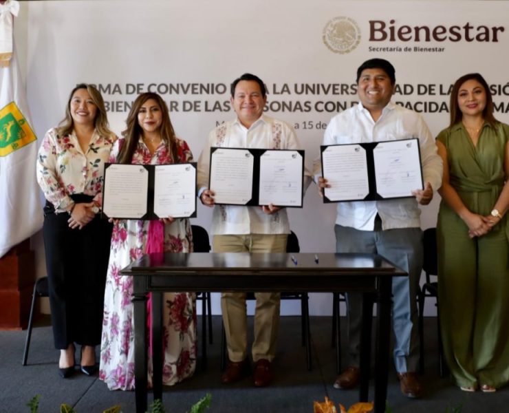 Yucatán invertirá 74 mdp para Impulsar la Pensión Universal para Personas con Discapacidad