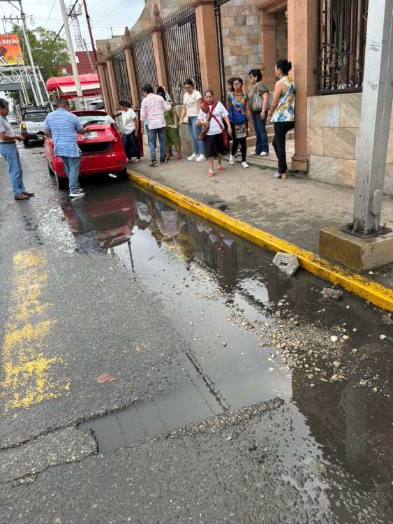 fuga de aguas negras