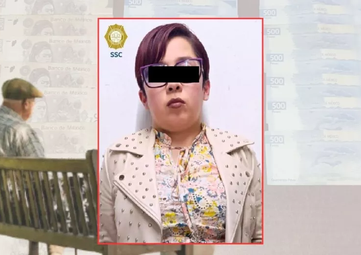 Detienen a mujer que extorsionaba a adultos mayores