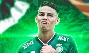 James Rodríguez durante su presentación oficial con el Club León, listo para brillar en el Clausura 2025.