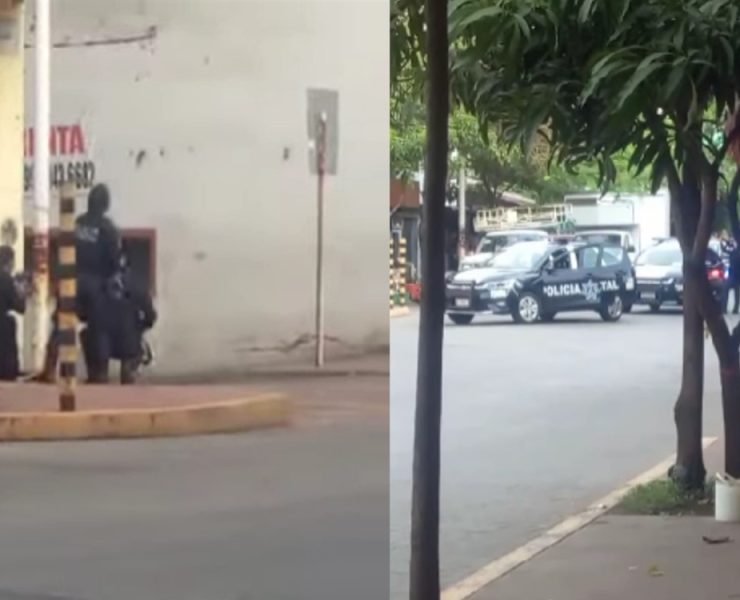 Operativo en mercado Pino Suárez de Villahermosa