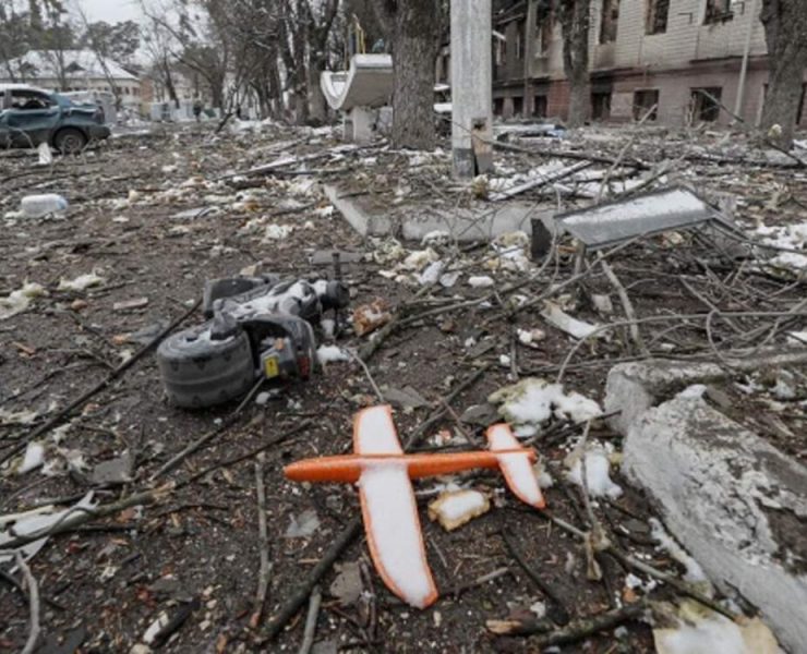 Ucrania bombardea una ciudad Rusa con una gran población