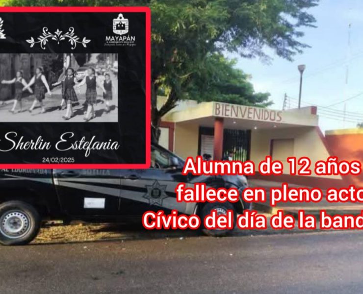 Tragedia en Sotuta: Alumna de 12 años fallece tras evento cívico escolar
